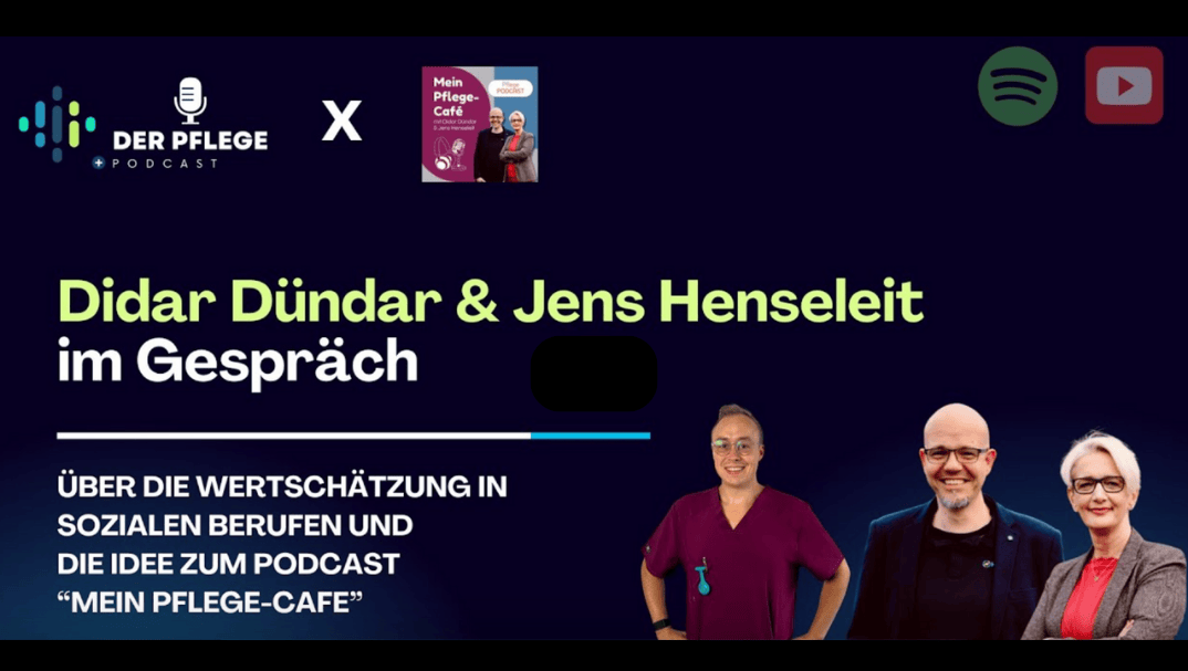 Zu Gast im Der Pflege-Podcast von Marco Heimerdinger