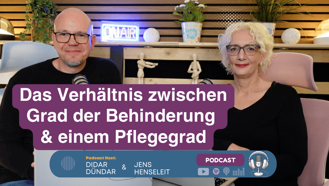 Pflegegrad und Grad der Behinderung Unterschied