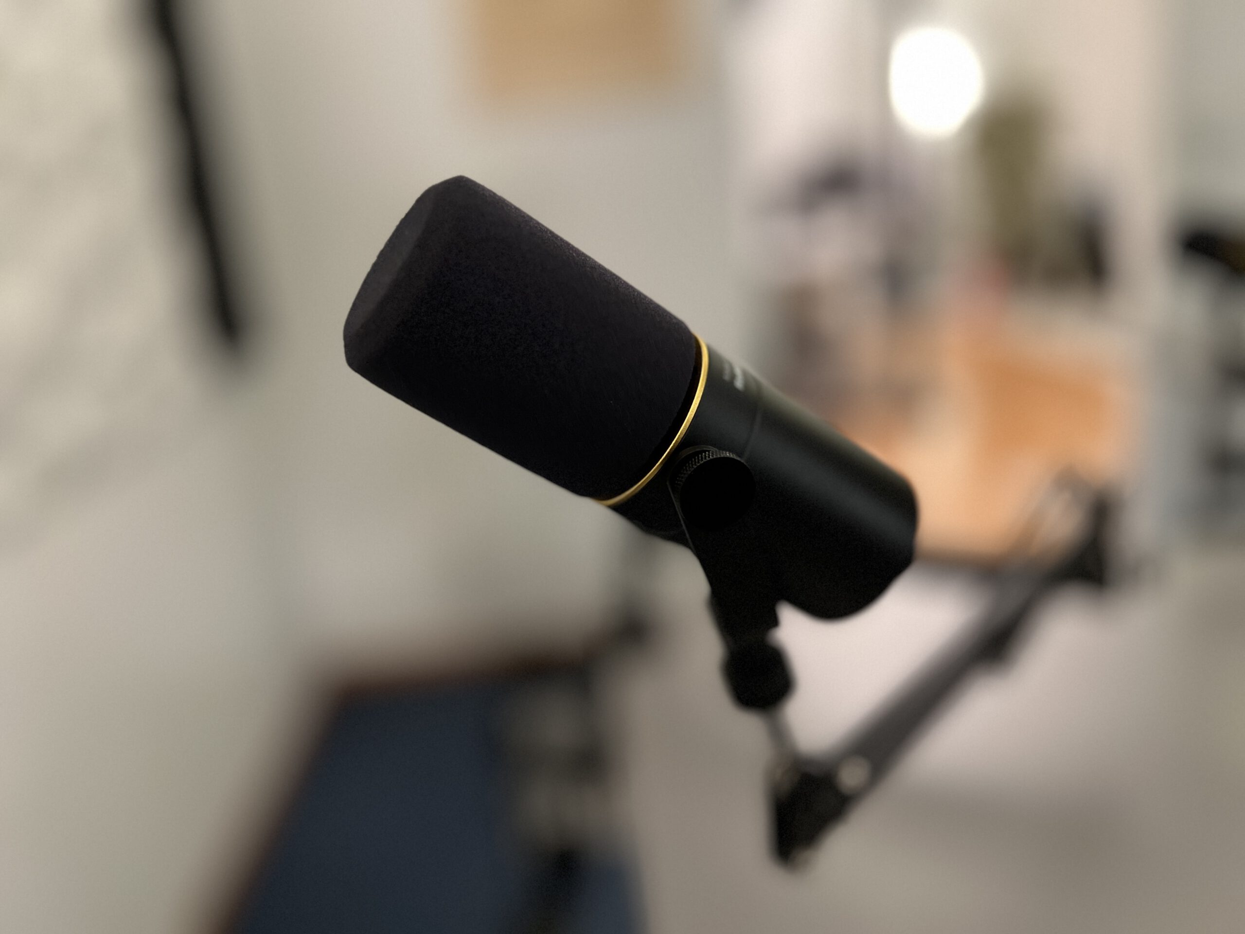 Mein Pflege-Café Podcast Studio Mikrofon Mein Pflege-Café Podcast Studio Mikrofon