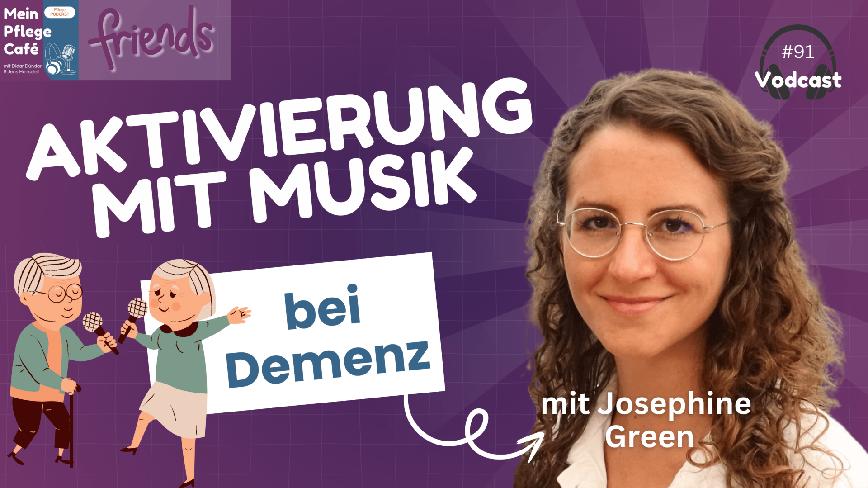 Josephine Green zur Gast im Pflege-Café Podcast